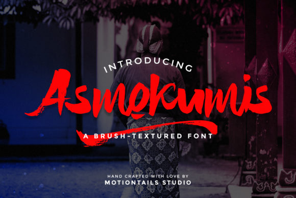 Asmokumis: A Display Font for Digital Designers