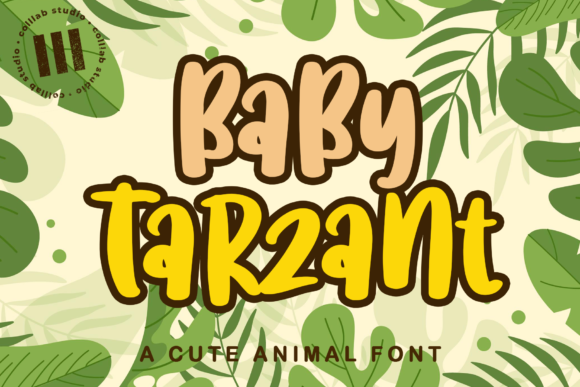 Baby Tarzant: A Playful Display Font for Editorial Charm