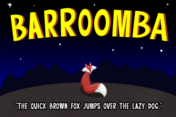Barroomba: A Calligraphy Display Font That Elevates Brand Identity