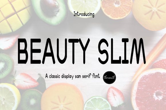 Beauty Slim: A Display Font That Makes Your Brand Look Polished