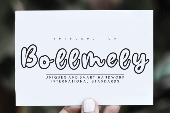 Bollmely: A Display Font That Elevates Digital Branding