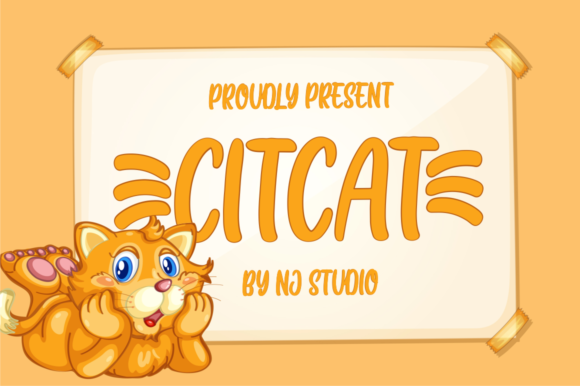 Citcat: A Display Font That Feels Like a Warm Welcome