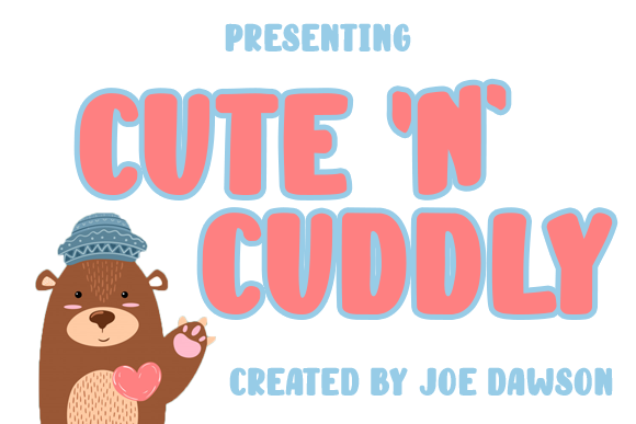 Cute n Cuddly: A Display Font with Editorial Warmth