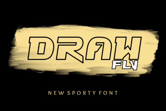 Draw Fly: A Display Font That Makes Your Headlines Impossible to Scroll Past