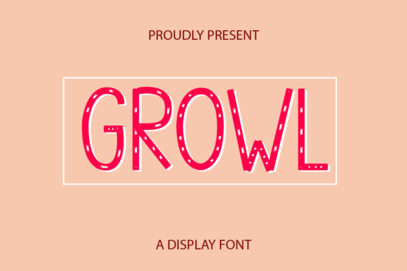 Growl Font: A Sweet Handwritten Typeface for Brands