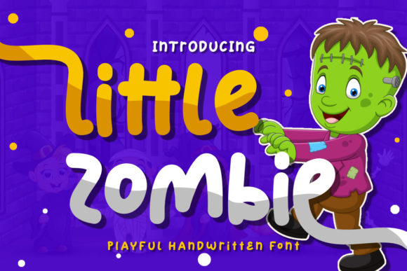 Little Zombie: A Display Font for Editorial Charm