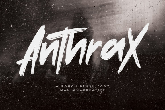 Make Your Brand Unforgettable with the Anthrax Display Font