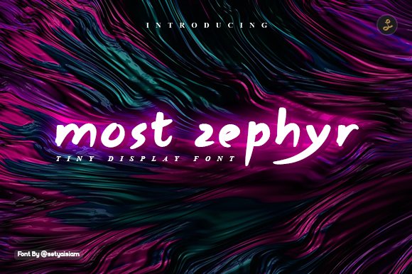 Most Zephyr: A Display Font That Builds Instant Connection