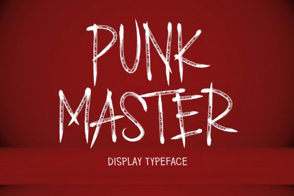 Punk Master: A Display Font That Commands Attention