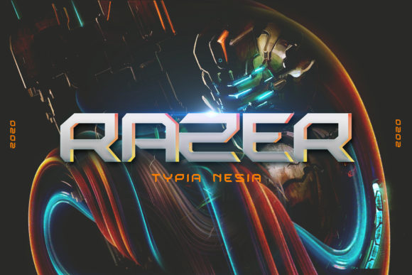Razer Font: A Bold Display Typeface for Standout Branding