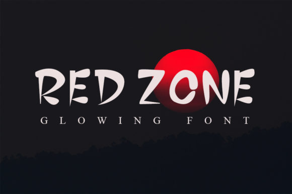 Red Zone: A Standout Display Font for Small Businesses