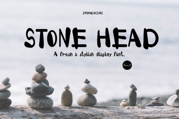 Stone Head: A Display Font That Anchors Your Campaign Visuals