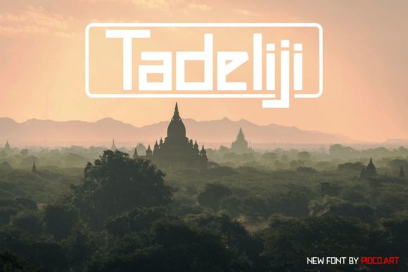Tadeliji Display Font for Handmade Creators