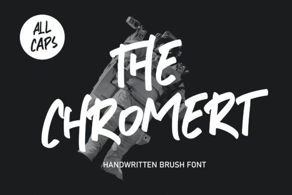 The Chromert Font: A Bold Display Typeface for Digital Brands