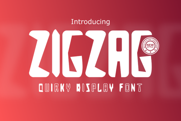 Zigzag: A Joyful Display Font Worth Testing